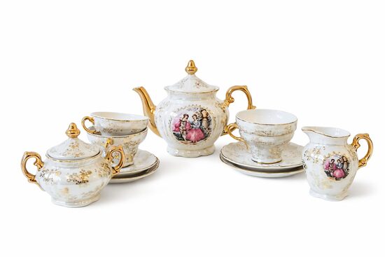 Porcelāna tējas servīze no Japānas